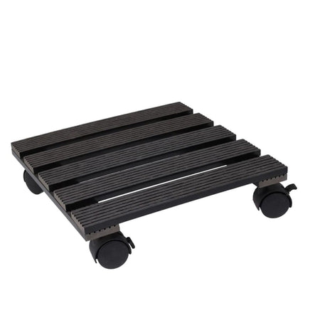 Sottovaso con ruote per spostamento vasi 29 x 29 cm