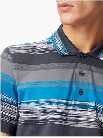 MISSONI Polo in jersey di cotone a righe sfumate da uomo