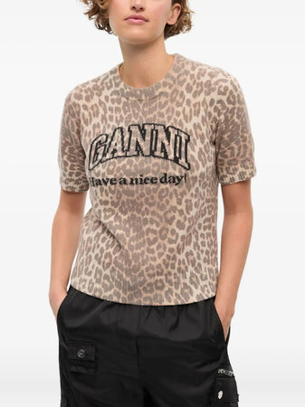 GANNI t-shirt Ganni da donna