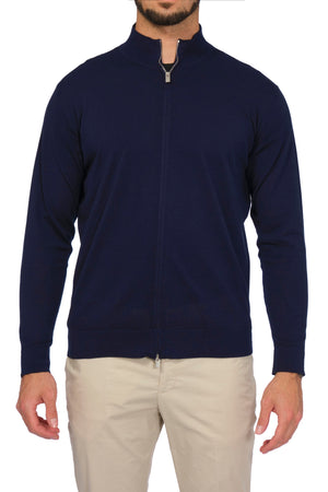 FILINTRAMA Filintrama - Full Zip F.16 FZ0ML CR14R 890 BLU da uomo