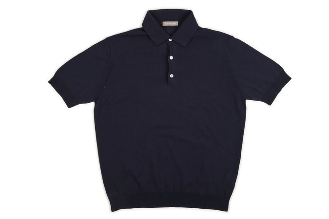 FILINTRAMA Filintrama - Polo Mm 3 Bottoni Finez.14 PL1MC CR14R 890 BLU da uomo