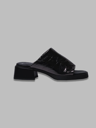 MIISTA zooey dark silver mules da donna