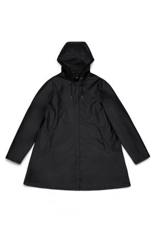 RAINS Giubbino Donna Rains 18050 BLACK da donna