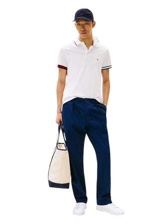 Tommy Hilfiger Polo Uomo MW0MW38458 YBR da uomo