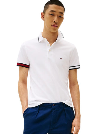 Tommy Hilfiger Polo Uomo MW0MW38458 YBR da uomo