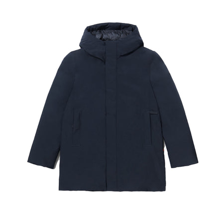 Woolrich - Ut2345 3989 Blu Hooded City Coat WOOU0253MR da uomo