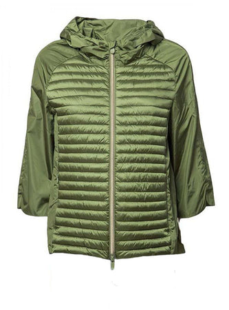 SAVE THE DUCK Save The Duck - Irme14 Carolynn Coat Capp. 50000 Cactus Green D44170W da donna