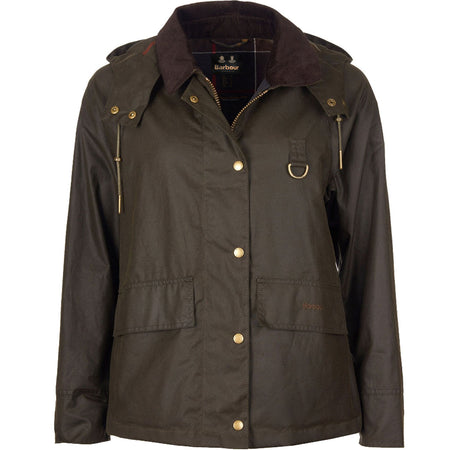 BARBOUR Barbour - Avon Wax Ol71 Olive Classic LWX1081 da donna