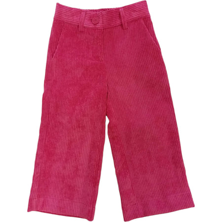MONNALISA Monnalisa - Pantaloni Fuxia 0098 Velluto Coste Larghe 17B407 2855 da bambino