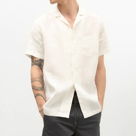 ECOALF Ecoalf - Gasrsutar0725ms23 000 White SUTARALF SHIRT M da uomo