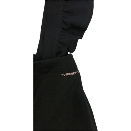 TWINSET Twinset - Pantalone Salopette Nero 0006 232GJ2056 da bambino