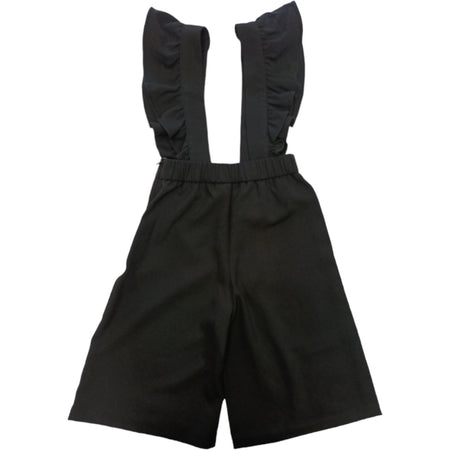 TWINSET Twinset - Pantalone Salopette Nero 0006 232GJ2056 da bambino