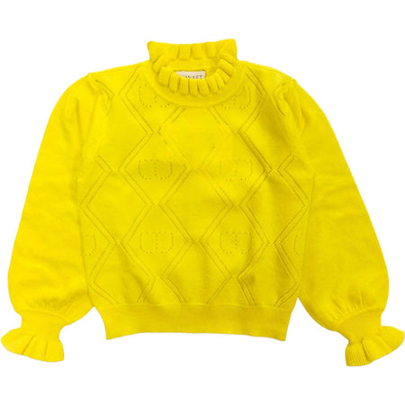 TWINSET Twinset - Maglione Giallo 3394 232GJ3771 da bambino