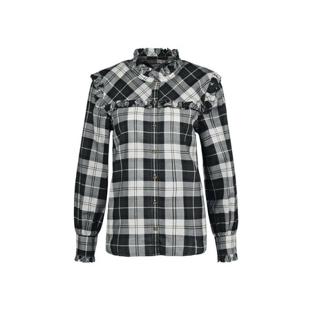 BARBOUR Barbour - Camicia Quadri Nero LSH1561 da donna