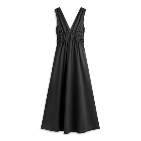 ECOALF Ecoalf - Abito Scollo Profondo Nero BORNITEALF da donna