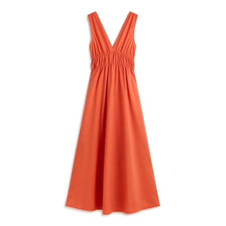 ECOALF Ecoalf - Abito Scollo Profondo Arancio BORNITEALF da donna