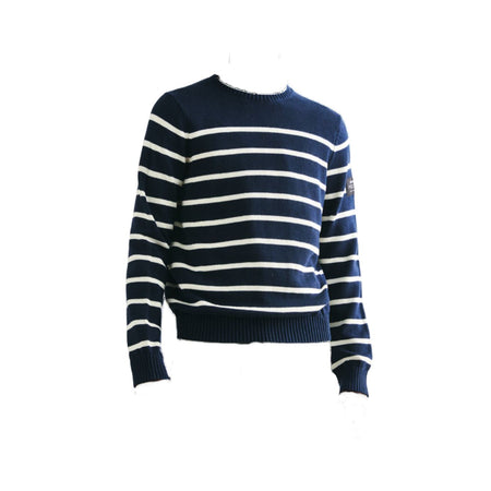 ECOALF Ecoalf - Maglione A Righe Navy Blue LIMOALF da uomo