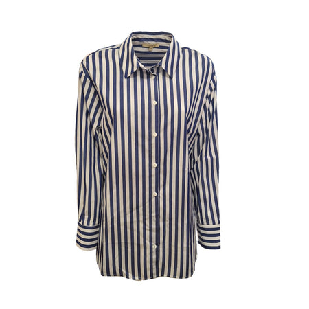 HUMILITY Humility - Camicia Rigata Blu/bianco BENDETO da donna
