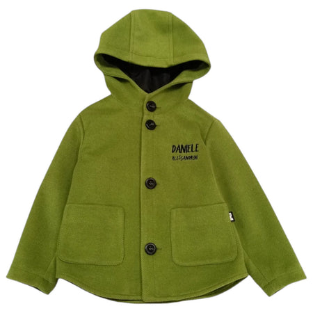 Daniele Alessandrini - Cappotto Verde G005 O00037 da bambino