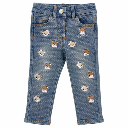 MONNALISA Monnalisa - Denim Blu C/orsi 39D409 4733 da bambino