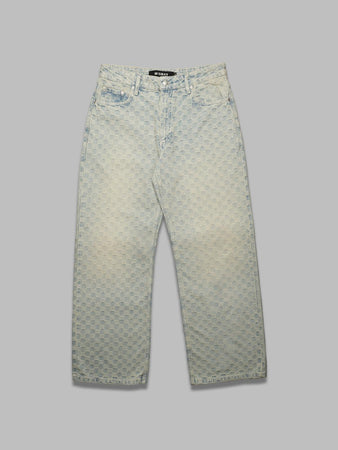 MISBHV monogram ocean washed jeans da uomo