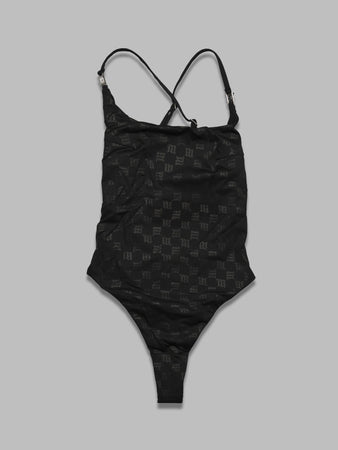 MISBHV swim monogram signature one piece da donna