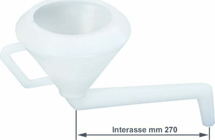 Imbuto curva rigida con filtro