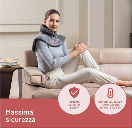 Imetec Intellisense Cervical, Cervicale E Spalle Cuscino Termico, 47x52 Cm, Anallergico 5 Temperature, E Lavabile In Lavatrice Casa e cucina/Tessili per la casa/Biancheria da letto/Coperte e trapunte/Coperte elettriche Puleo Casa - Palermo, Commerciovirtuoso.it