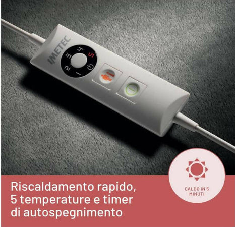Imetec Intellisense Cervical, Cervicale E Spalle Cuscino Termico, 47x52 Cm, Anallergico 5 Temperature, E Lavabile In Lavatrice Casa e cucina/Tessili per la casa/Biancheria da letto/Coperte e trapunte/Coperte elettriche Puleo Casa - Palermo, Commerciovirtuoso.it