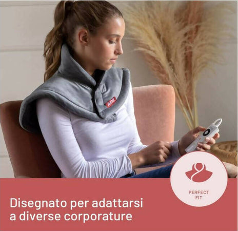 Imetec Intellisense Cervical, Cervicale E Spalle Cuscino Termico, 47x52 Cm, Anallergico 5 Temperature, E Lavabile In Lavatrice Casa e cucina/Tessili per la casa/Biancheria da letto/Coperte e trapunte/Coperte elettriche Puleo Casa - Palermo, Commerciovirtuoso.it