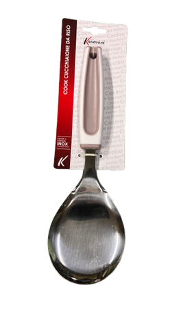 KASAVIVA COOK - CUCCHIAIONE DA RISO IN ACCIAIO INOX