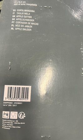 MEITRE CHEF - TAGLIA MELA IN INOX 11X18.5 CM