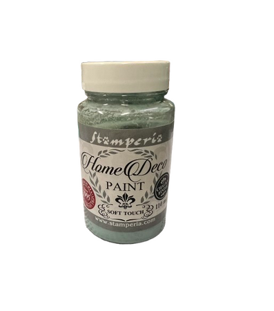 STAMPERIA - HOME DECO' SOFT COLOR ML.110 KAH09 WATER GREEN
