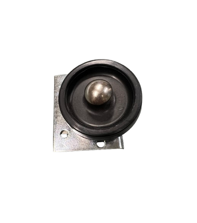 MASIDEF - RUOTA A STAFFA FISSA PER CASSETTIERE 50 MM MISURA ATTACCO 58 x 47 mm