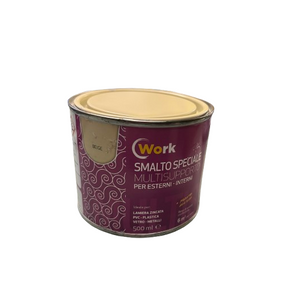 IRIS WORK - SMALTO SPECIALE MULTISUPPORTO 500 ML BEIGE