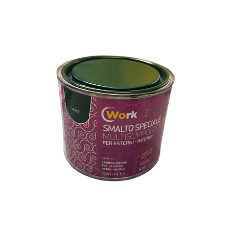 IRIS WORK - SMALTO SPECIALE MULTISUPPORTO 500 ML VERDE