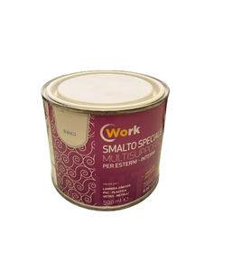 IRIS WORK - SMALTO SPECIALE MULTISUPPORTO 500 ML BIANCO