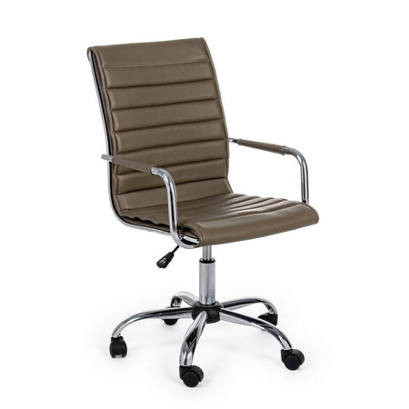 Poltrona "Perth" da ufficio ergonomica con braccioli, altezza regolabile