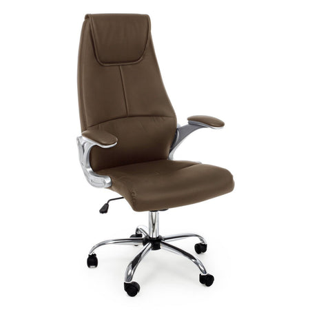 Poltrona "Camberra" da ufficio ergonomica con braccioli, altezza regolabile