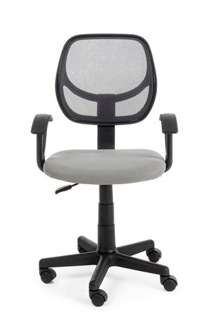 Poltrona "Ella" da ufficio ergonomica con braccioli, altezza regolabile