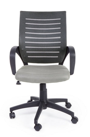 Sedia "Marion" da ufficio ergonomica con braccioli, altezza regolabile, ruote