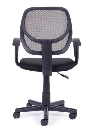 Poltrona "Ella" da ufficio ergonomica con braccioli, altezza regolabile