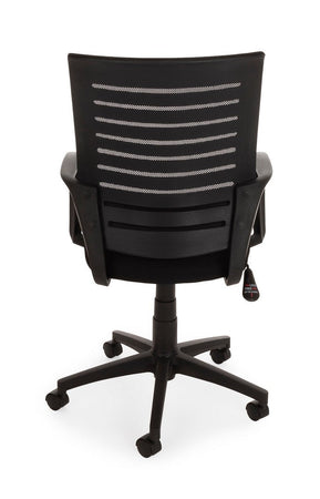 Sedia "Marion" da ufficio ergonomica con braccioli, altezza regolabile, ruote