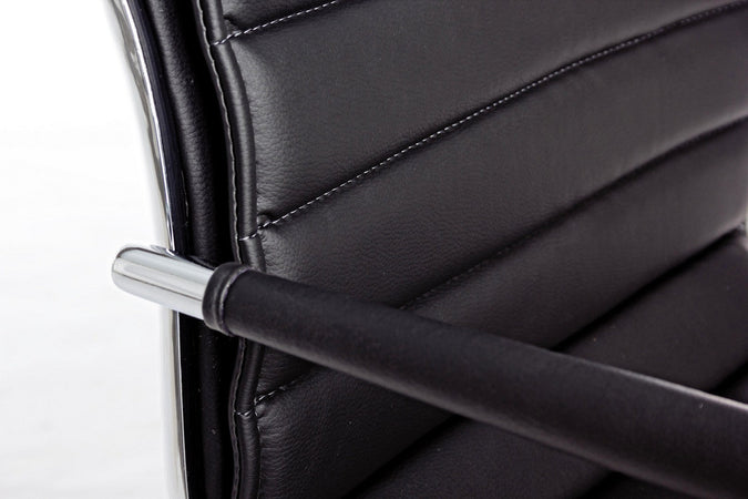 Poltrona "Perth" da ufficio ergonomica con braccioli, altezza regolabile