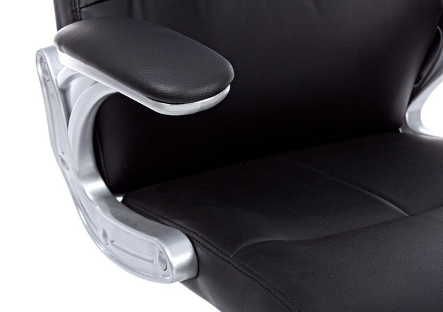 Poltrona "Camberra" da ufficio ergonomica con braccioli, altezza regolabile