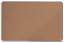 Nobo Premium Plus bacheca per appunti Interno Marrone Alluminio (Nobo 1915180 Premium Plus Cork Notice Board 900x600mm)