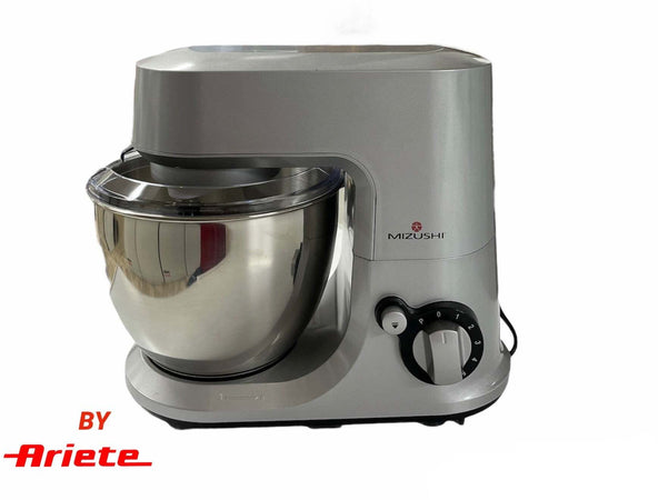 Impastatrice Planetaria Robot da Cucina con Ciotola in Acciaio Inox 4 L 1000 W