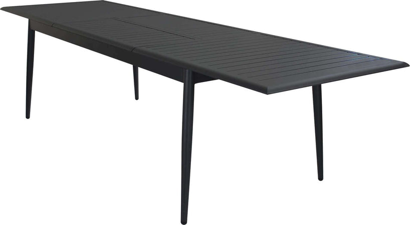IMPERIUM---tavolo-da-giardino-allungabile-in-alluminio-200/300x90-Antracite-Milani-Home