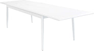 IMPERIUM---tavolo-da-giardino-allungabile-in-alluminio-200/300x90-Bianco-Milani-Home