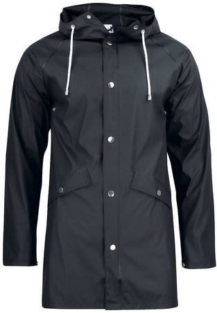 Impermeabile Con Cappuccio Antipioggia Unisex Cuciture Sigillate Wp-8000 Clique Giacca Con Tasconi Con Flap Chiusura Con Bottoni a Pressione